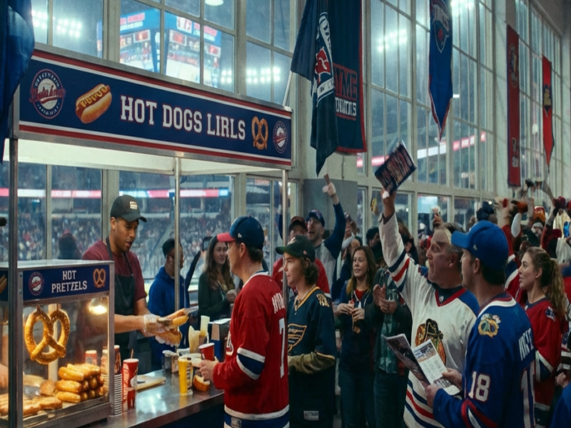 At Sports Events